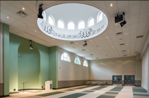 commercial lighting - BC Mosque